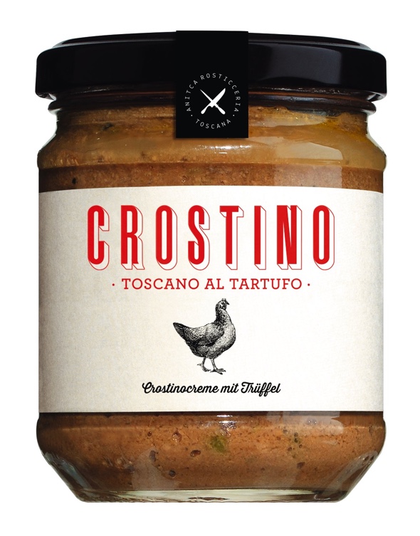 7385 - Antico Crostino Toscano al tartufo - Crostinocreme mit Trffeln 180g